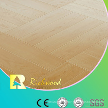 Commercial 8.3mm AC3 Oak V-Grooved Sound Absorbing Laminbate Floor
